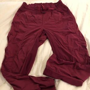 Lulu parachute material pants